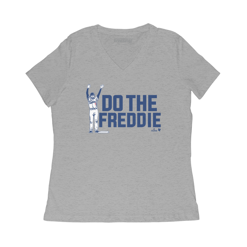 Freddie Freeman: Do the Freddie Shirt, LA - MLBPA Licensed - BreakingT